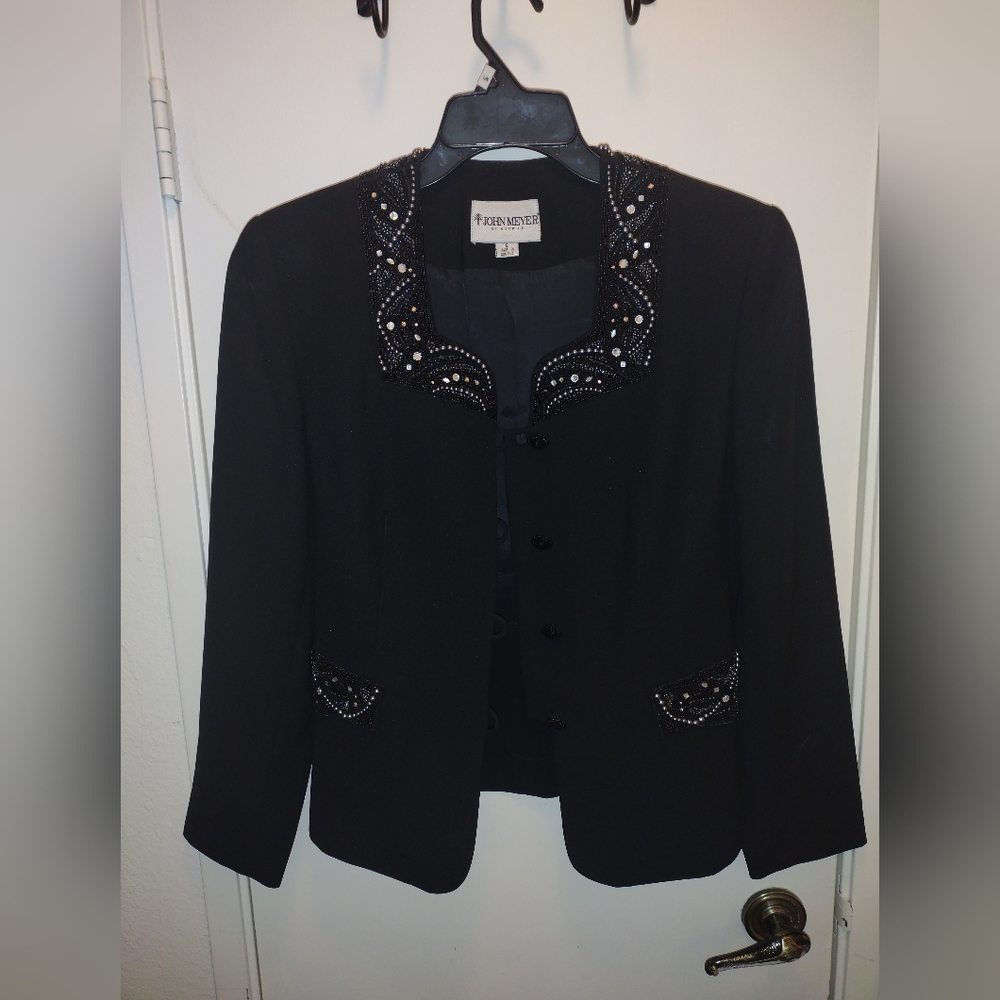 John Meyer of Norwich Black Blazer